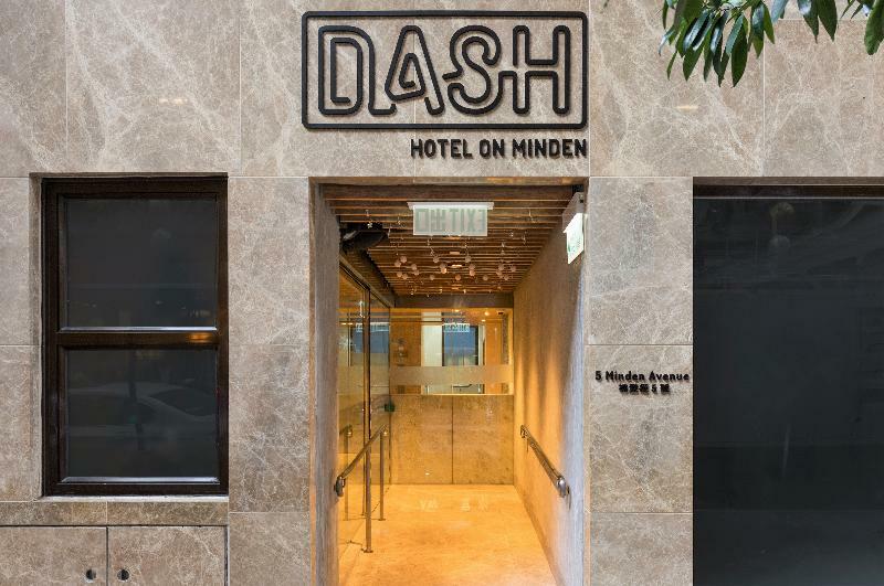 Dash Hotel On Minden Гонконг Экстерьер фото
